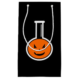 Pequeña Bolsa de regalo de calabaza de química de Hallowee