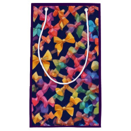 Pequeña Bolsa de regalo de cerdas atadas de IA