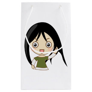 Pequeña Bolsa de regalo de Chica de Emo Cute