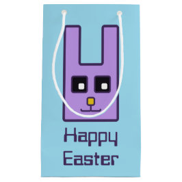 Pequeña Bolsa de regalo de conejo de Pascua (pequeña)