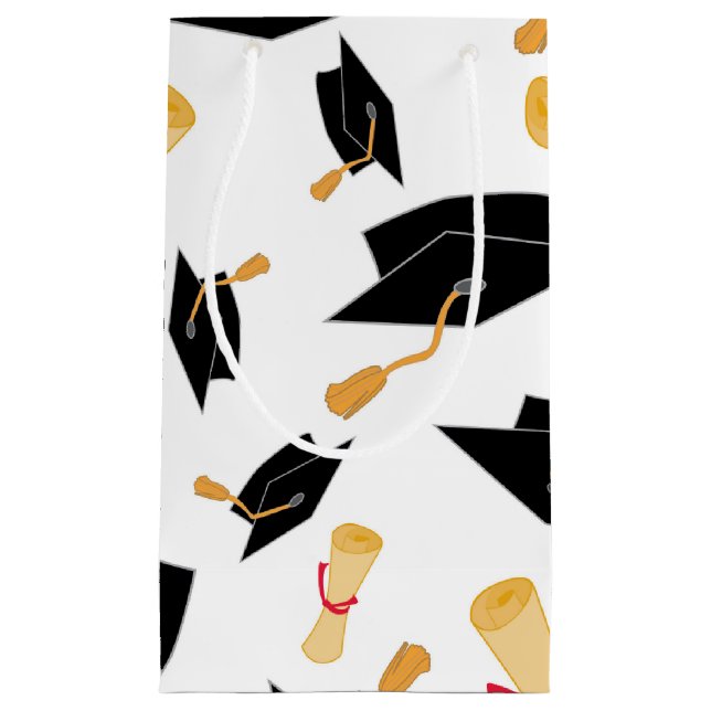 Pequeña Bolsa de regalo de favor de graduación (Anverso)