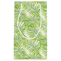 Bolsa de regalo de flamenco de palma verde