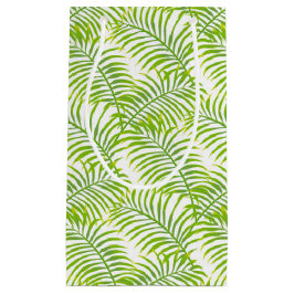 Pequeña Bolsa de regalo de flamenco de palma verde