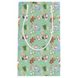 Pequeña Bolsa de regalo de galletas de jengibre y menta