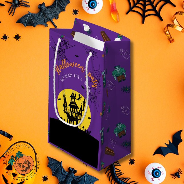 Pequeña Bolsa de regalo de Halloween 🎃 espeluznante (Subido por el creador)