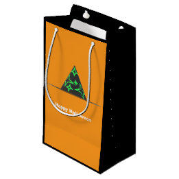 Pequeña Bolsa de regalo de Halloween, Gorra de brujas
