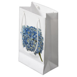 Pequeña Bolsa de regalo de Hydrangea Azul