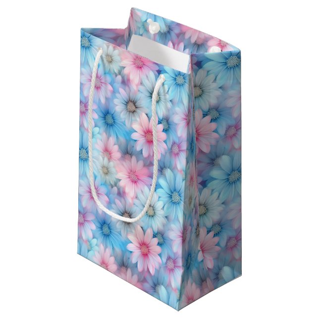 Pequeña Bolsa de regalo de impresión floral (Angulo Anverso)