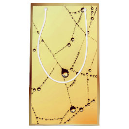 Pequeña Bolsa de regalo de la telaraña amarilla