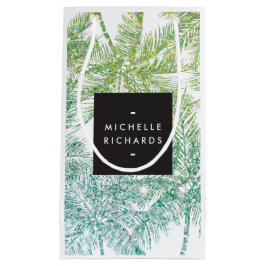 Pequeña Bolsa de regalo de las palmas de los Purpurinas de