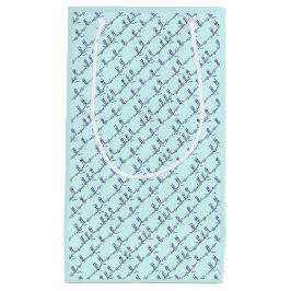 Pequeña Bolsa de regalo de lecciones de baile (Azul)