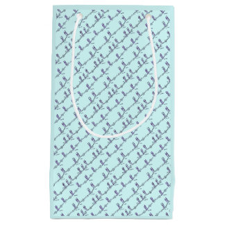 Pequeña Bolsa de regalo de lecciones de baile (Azul)