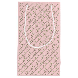 Pequeña Bolsa de regalo de lecciones de baile (Rosa)