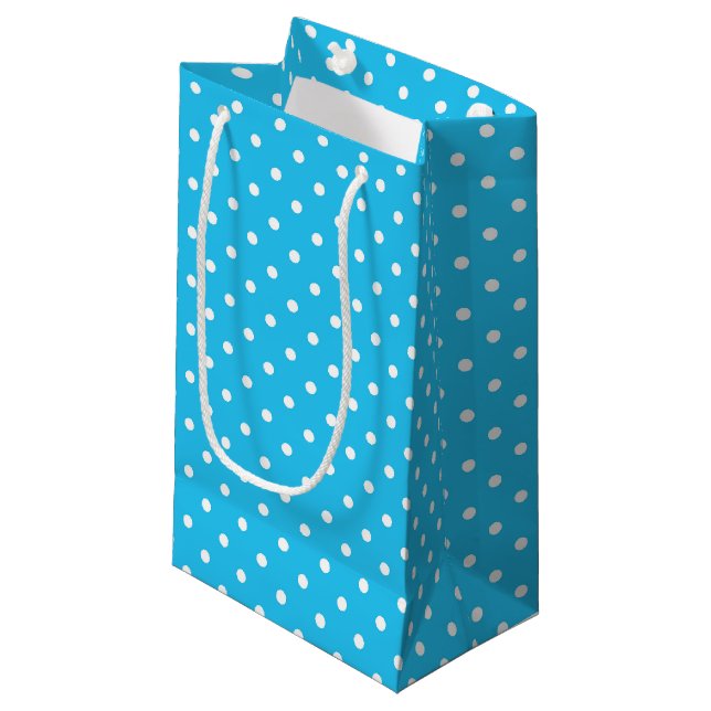 Pequeña Bolsa de regalo de lunares (Angulo Anverso)