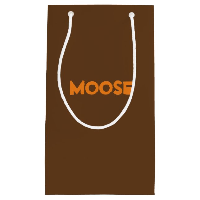 Pequeña Bolsa de regalo de Moose (Anverso)