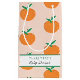 Pequeña bolsa de regalo de Naranja Cutie Baby Show