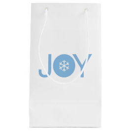 Pequeña Bolsa de regalo de Navidad Blue Joy
