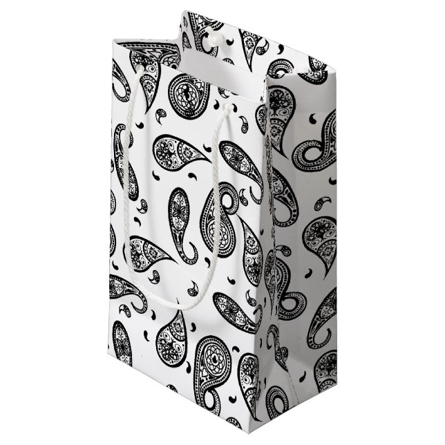 Pequeña Bolsa de regalo de Paisley (Angulo Anverso)