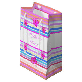 Pequeña Bolsa de regalo de papel de Día de la Madre de ban