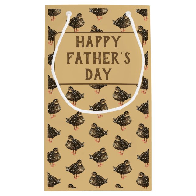 Pequeña Bolsa de regalo de pato (Reverso)