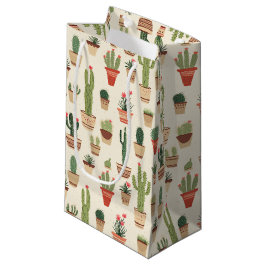 Pequeña Bolsa de regalo de Personalizado de Cactus Cute - 