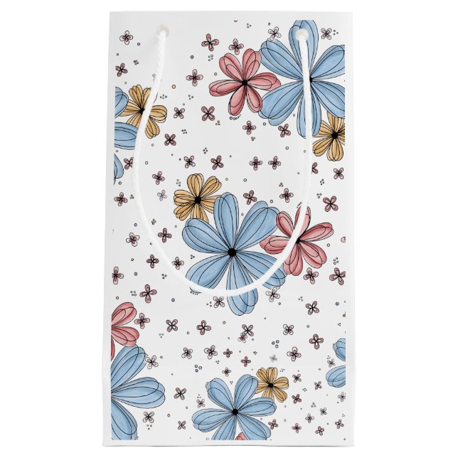 Pequeña Bolsa de regalo de Petals flotantes (Anverso)