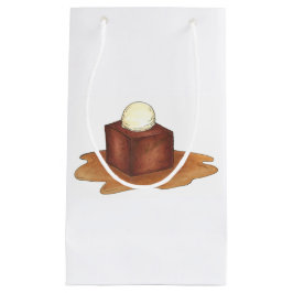 Pequeña Bolsa de regalo de postre para pudding de pegajoso