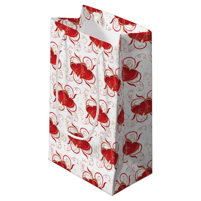 Pequeña Bolsa de regalo de San Valentín (Angulo Anverso)