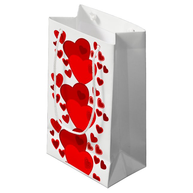 Pequeña Bolsa de regalo de San Valentín (Angulo Anverso)