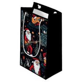 Pequeña Bolsa de regalo de Santa Claus acústica