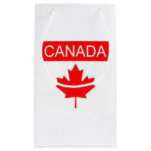 Pequeña Bolsa de regalo de símbolo nacional canadiense