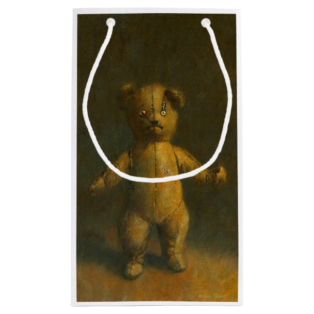 Pequeña Bolsa de regalo de Teddy Zombie (Reverso)