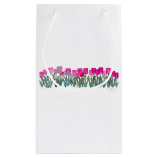 Pequeña Bolsa de regalo de Tulip Grove rosa