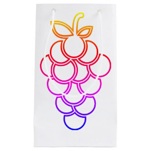 Pequeña Bolsa de regalo de uvas orgánicas