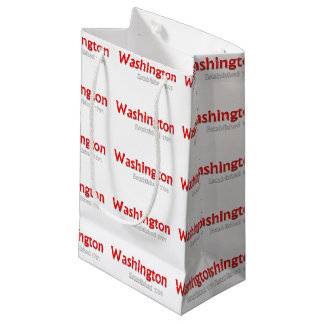 Pequeña Bolsa de regalo de Washington, pequeño brillo