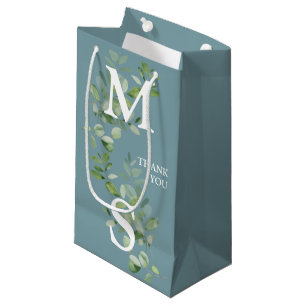 Pequeña Bolsa de regalo del Boda de salchicha de Eucalyptu