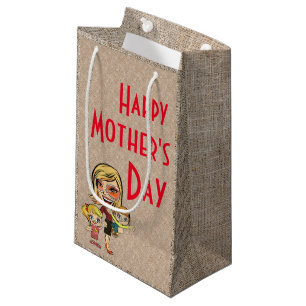 Pequeña Bolsa de regalo del día de la madre - Pequeña, bri
