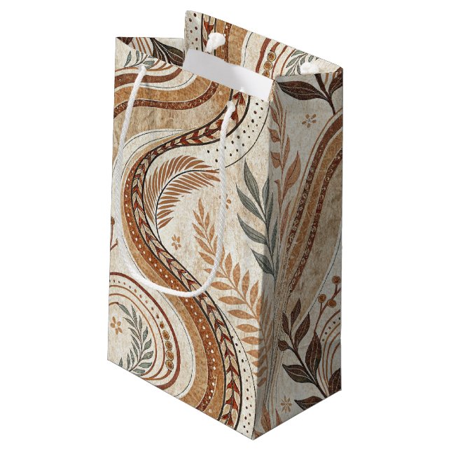 Pequeña Bolsa de regalo del patrón de boho de moda (Angulo reverso)