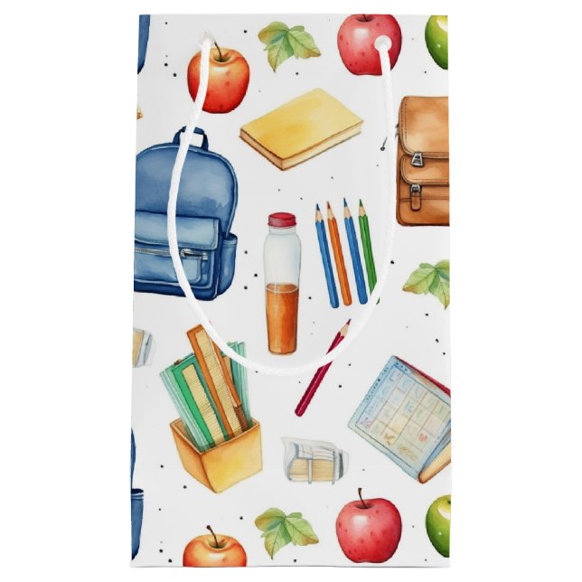 Pequeña Bolsa de regalo escolar/docente (Anverso)