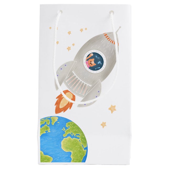 Pequeña Bolsa de regalo espacial (Anverso)