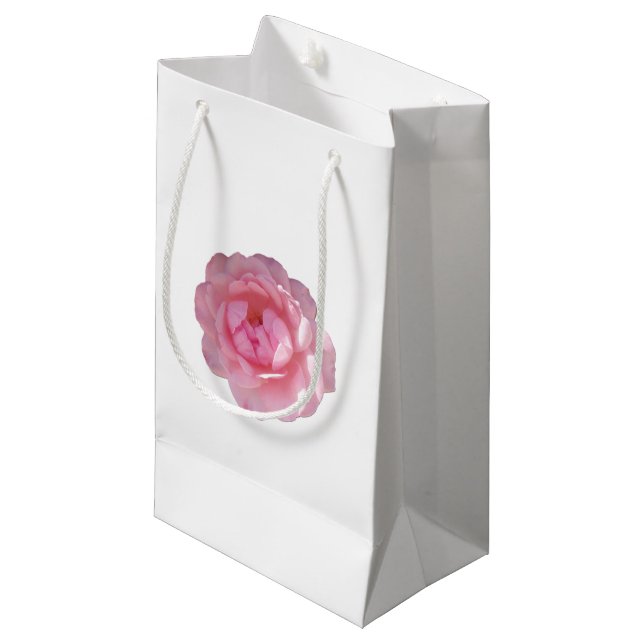 PEQUEÑA BOLSA DE REGALO ESTILO ARTE&DISEÑO ROSA (Angulo Anverso)