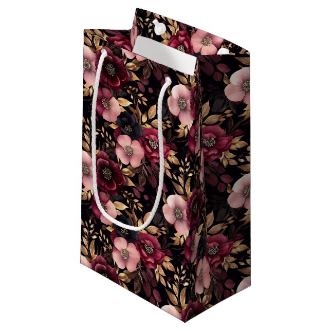 Pequeña Bolsa de regalo floral (Angulo Anverso)