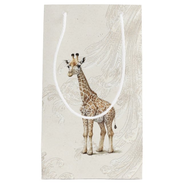 Pequeña Bolsa de regalo - Giraffe2 (Anverso)