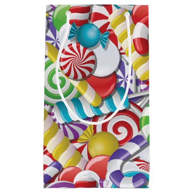 Pequeña Bolsa de regalo grande de Candyland (Anverso)