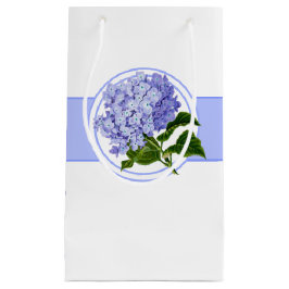 Pequeña Bolsa de regalo - Hidrangea azul