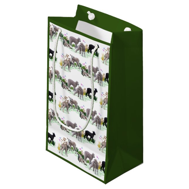 Pequeña Bolsa de regalo Lamb Meadow (Angulo Anverso)