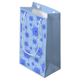 Pequeña Bolsa de regalo monocroma floral Festive Tropics e