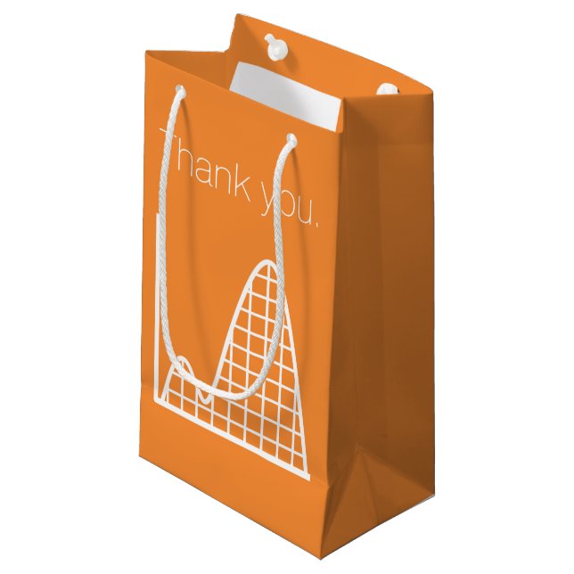 Pequeña Bolsa de regalo naranja It Adds Up (Angulo Anverso)
