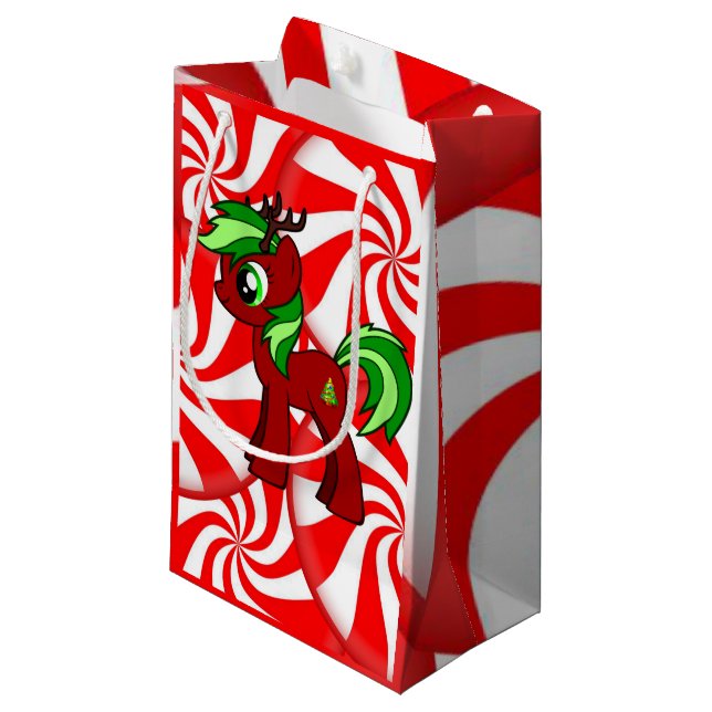 Pequeña Bolsa de Regalo Navidad (Angulo Anverso)