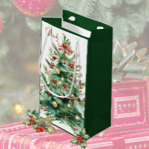 Bolsa de regalo para árbol de Navidad